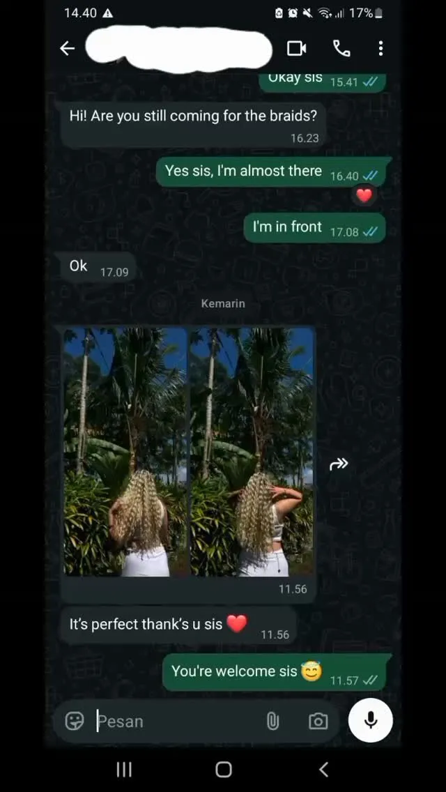 Testimoni Pelanggan 💖 "It's perfect, thank u sis ❤️" Terima kasih banyak Sist atas kepercayaannya! 🙏 Senang sekali bisa melayani dan membuat